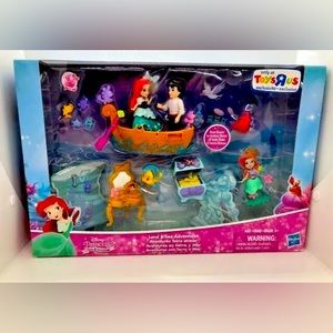 Disney little kingdom Ariel little mermaid set. New in box